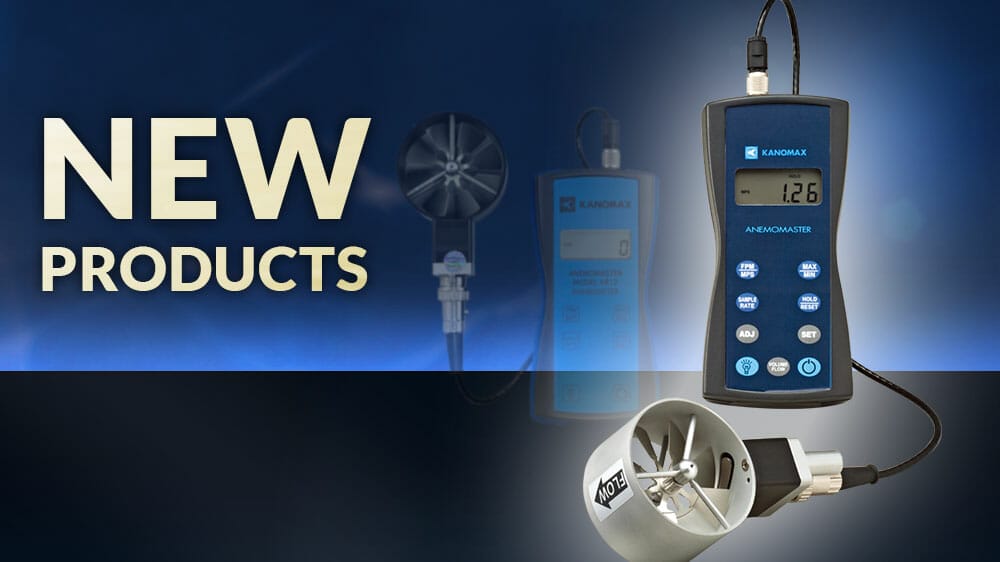 New Rotating Vane Anemometers 6820 Series