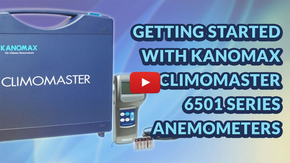 Climomaster Hot-Wire Anemometers Video Blog Image